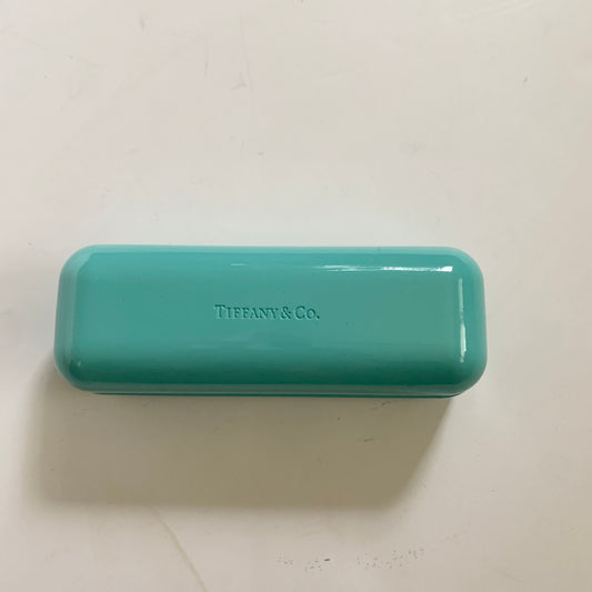 Tiffany & Co. Blue Hard Shell Eyeglasses Case