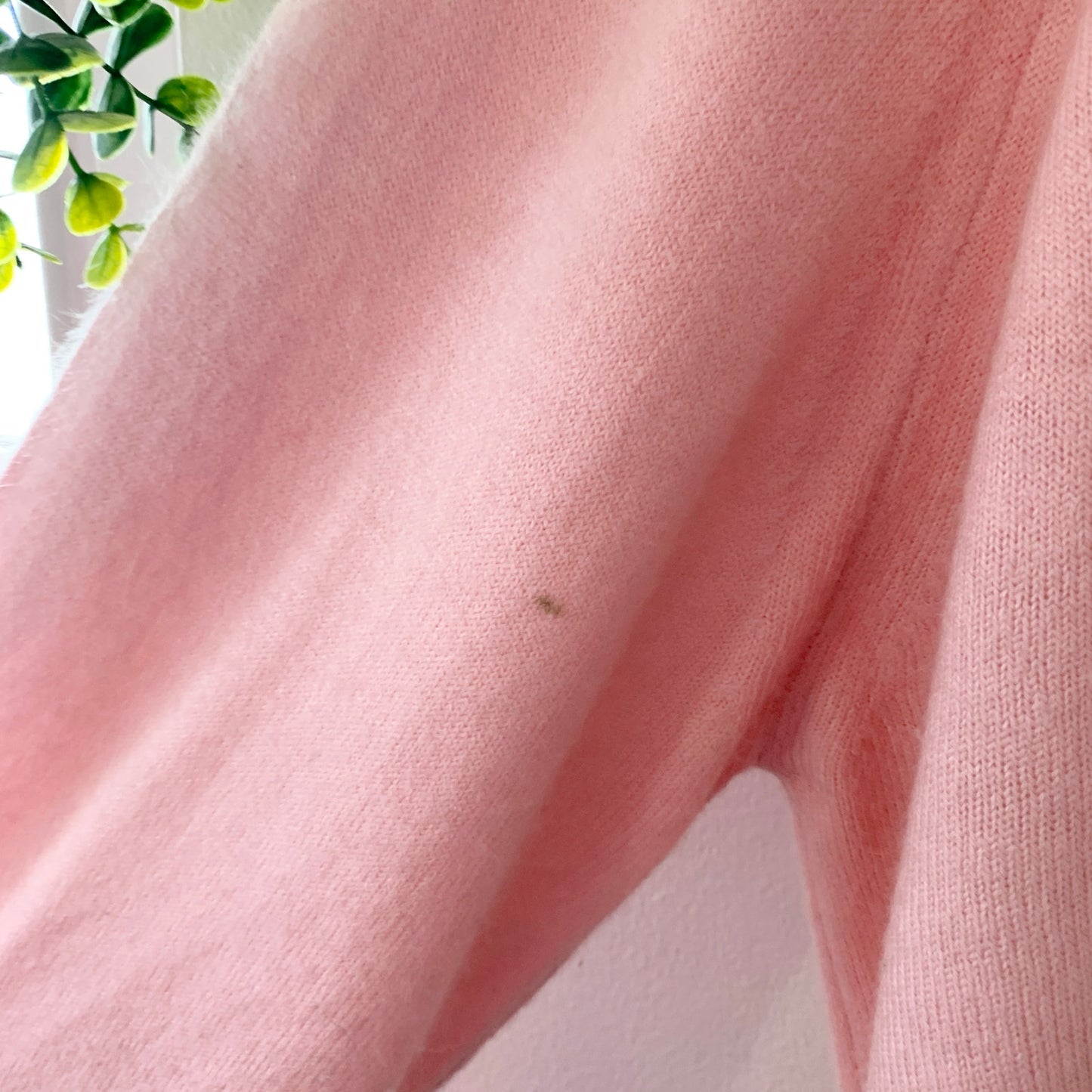 Christian Dior Monsieur Pink V Neck  Vintage Sweater