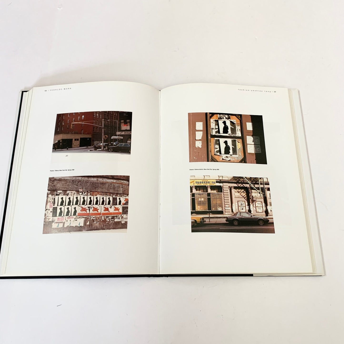 Yeohlee Teng Work Material Architecture Hardcover Coffee Table Book Black White