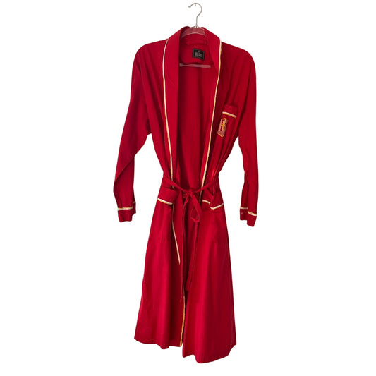 Bill Blass Vintage Red One Size Cotton Unisex