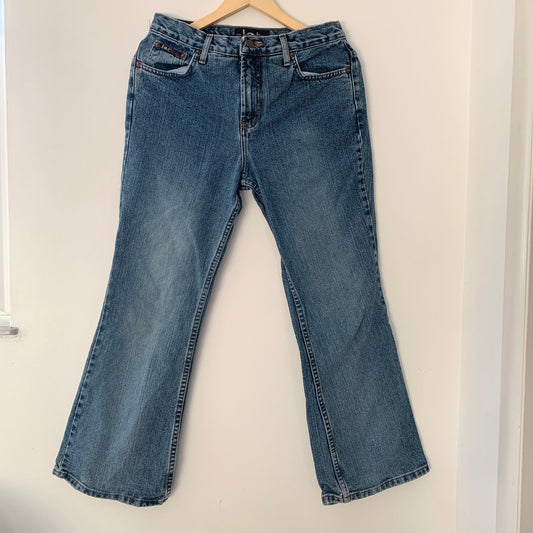 LEI Vintage Y2K 2000s Bootcut Jeans - Size 11 - Blue Wash