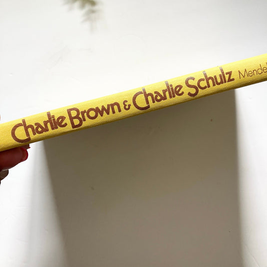 Charlie Brown & Charlie Schulz book Lee Mendelson 1970 Vintage 20th Anniversary