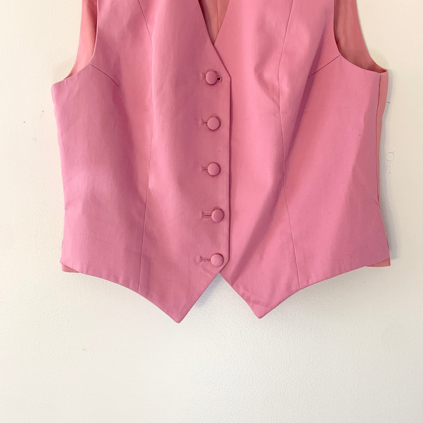 Marsha De Arriaga Equestrian Saddle Seat  Women's Pink Suit Vest 14