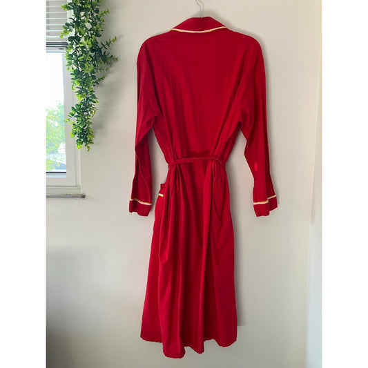 Bill Blass Vintage Red One Size Cotton Unisex