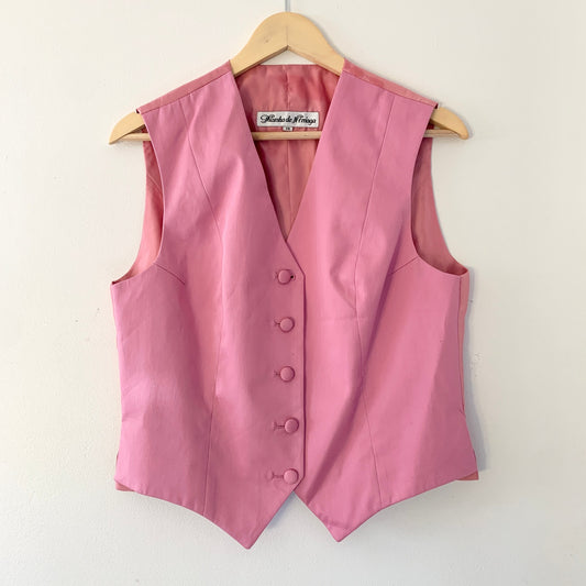 Marsha De Arriaga Equestrian Saddle Seat Women's Pink Suit Vest 14