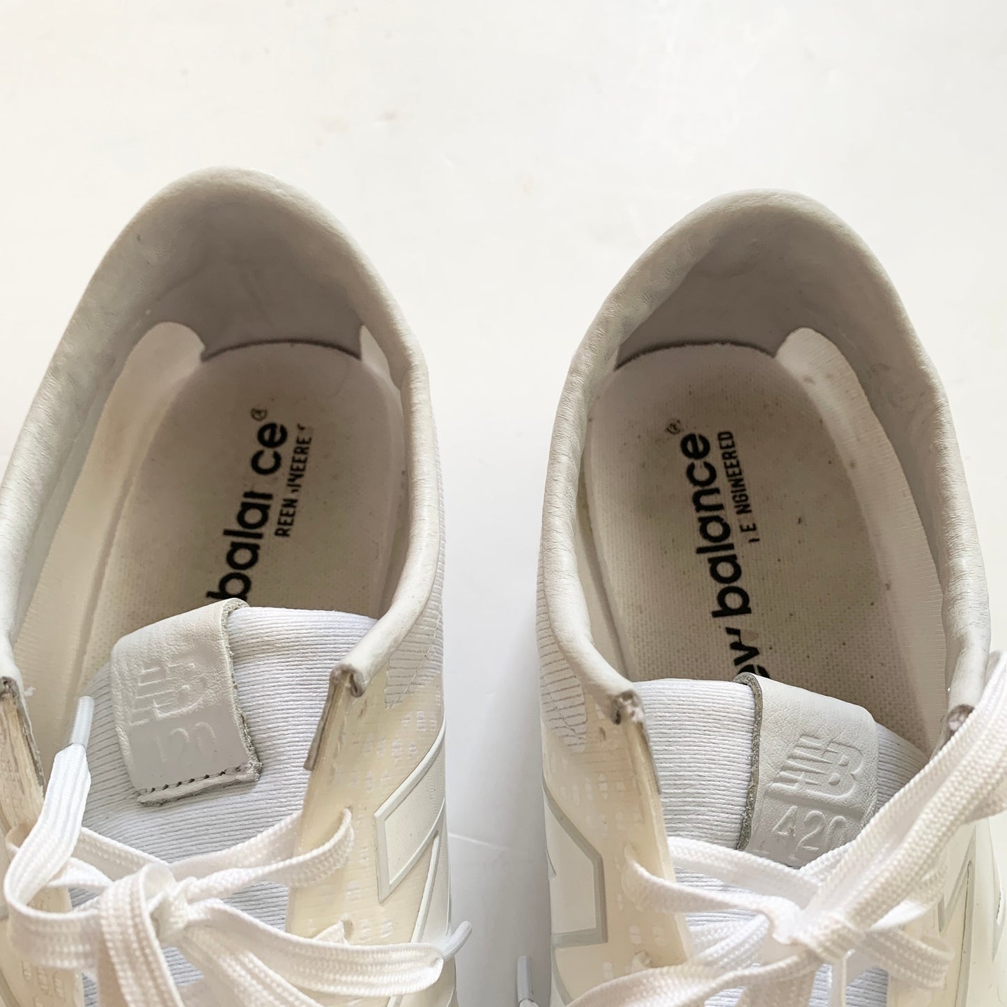 NEW BALANCE lifestyle white Sneaker Shoes 9.5