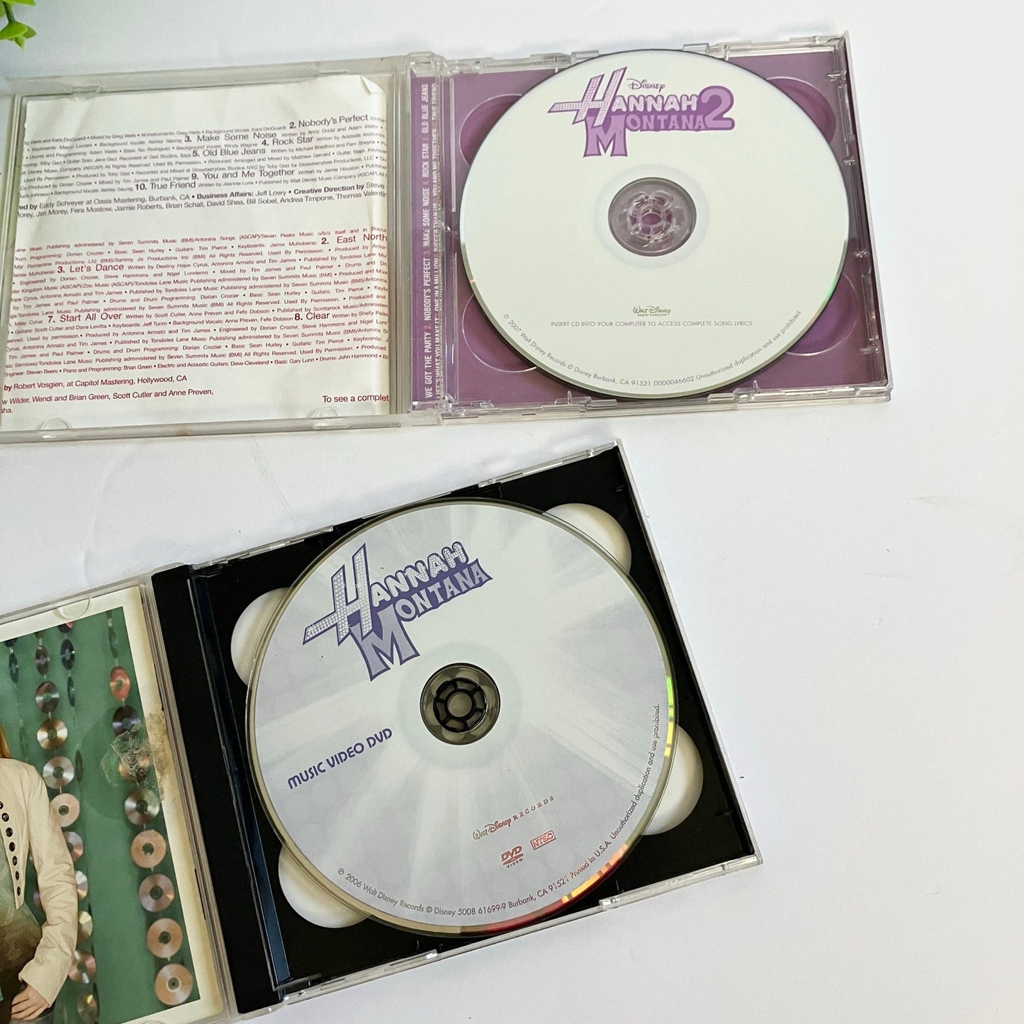 Hannah Montana 2 CDs and DVD Bundle