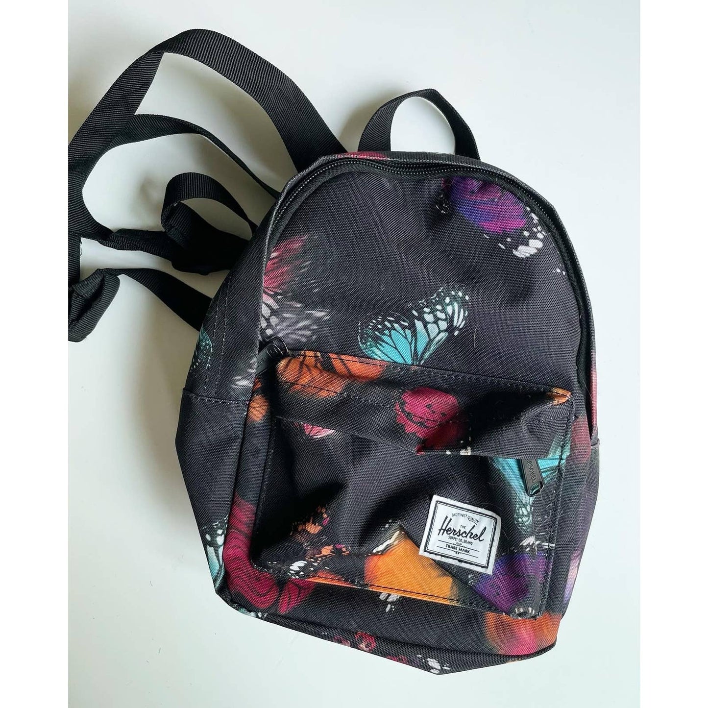 Herschel Supply Heritage Small Mini Butterfly Black Backpack