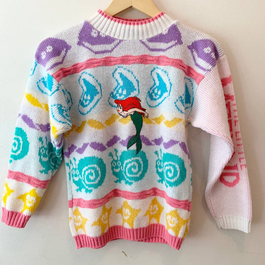 Vintage JJ J. J. Poole Little Mermaid 90s Sweater