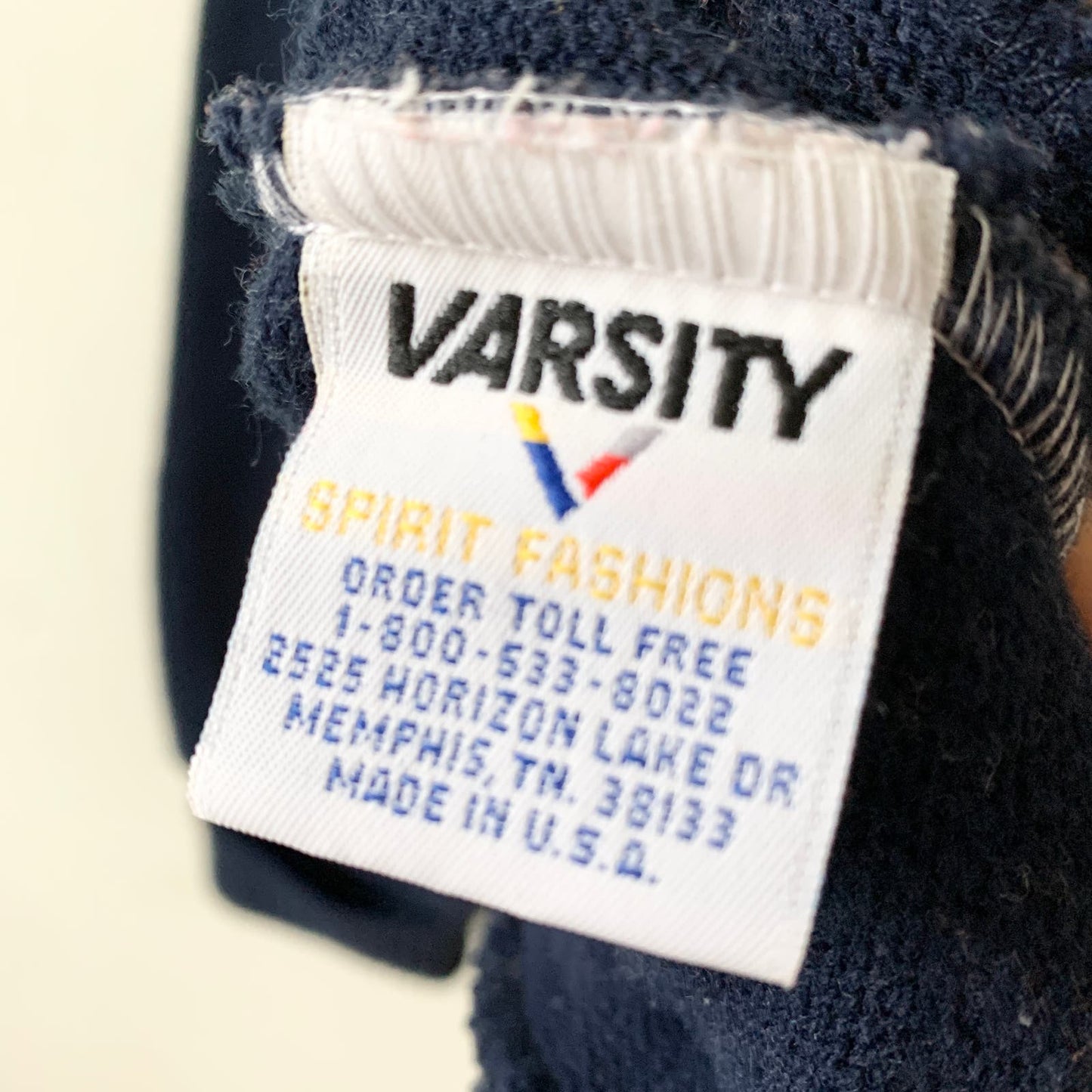 Vintage Cheerleader Varsity Sweater Copley High School Ohio Blue Yellow White