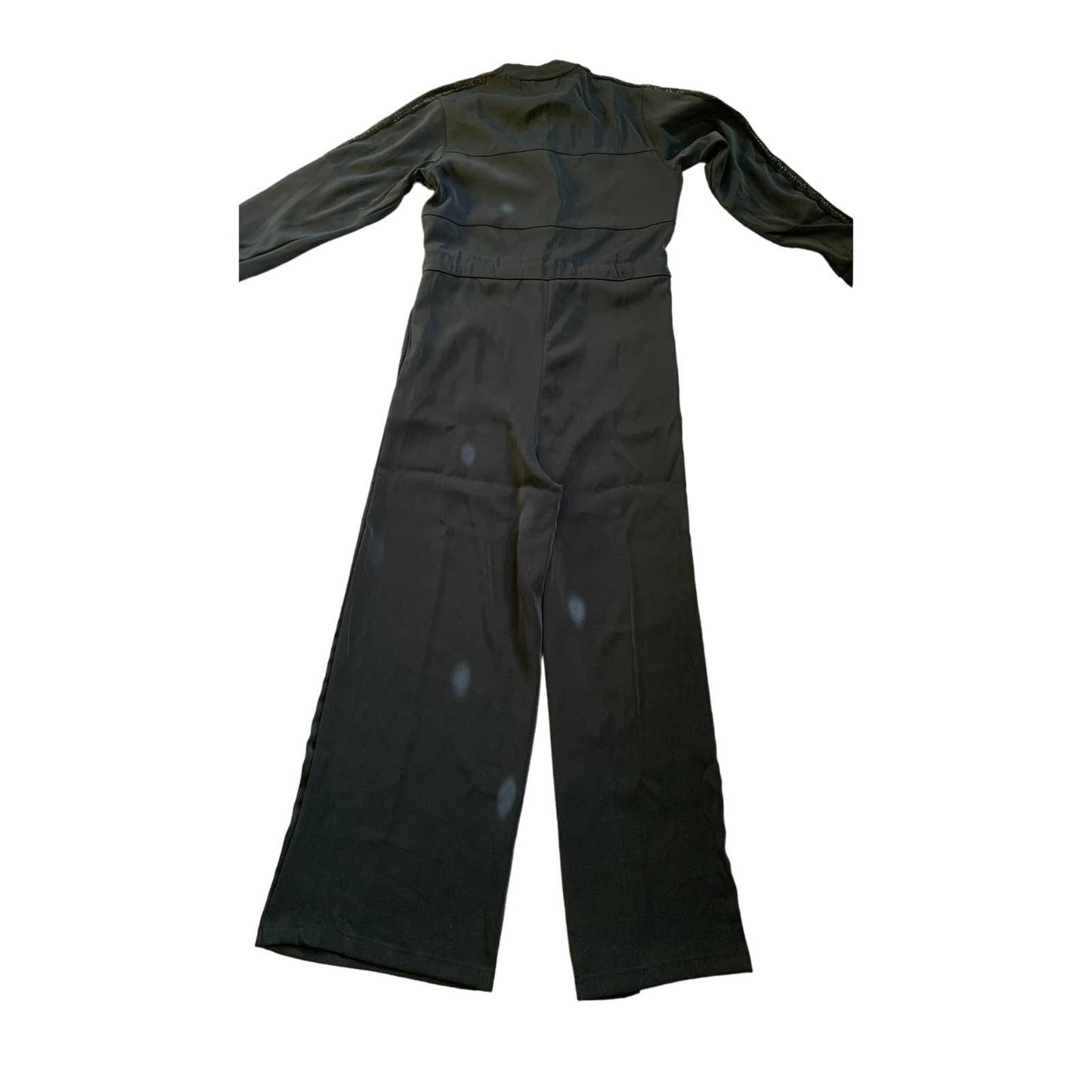 Adidas Originals Bellista Lace Trim Black Jumpsuit