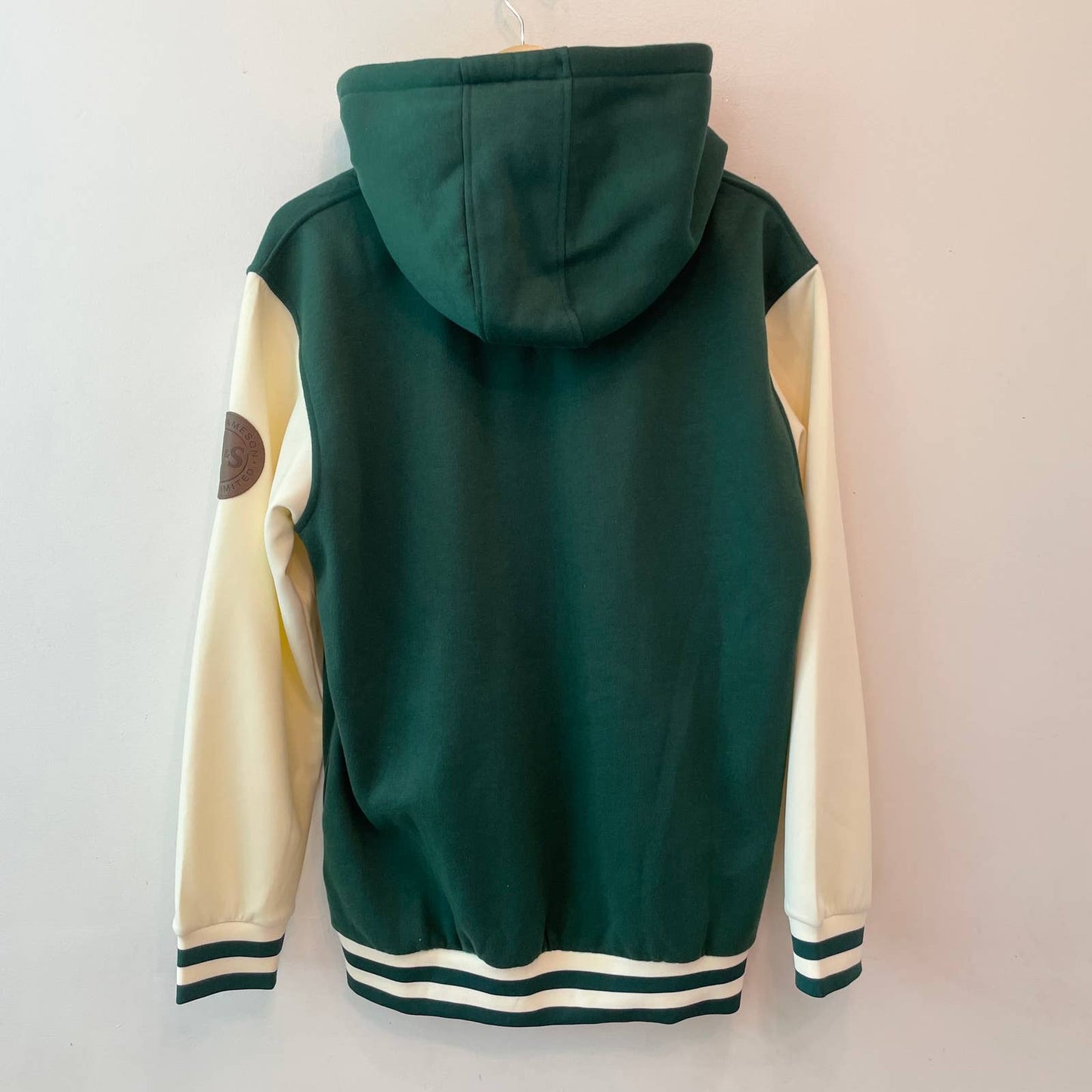 Jameson Limited Edition Full Zip Green Varsity Hoodie Jacket