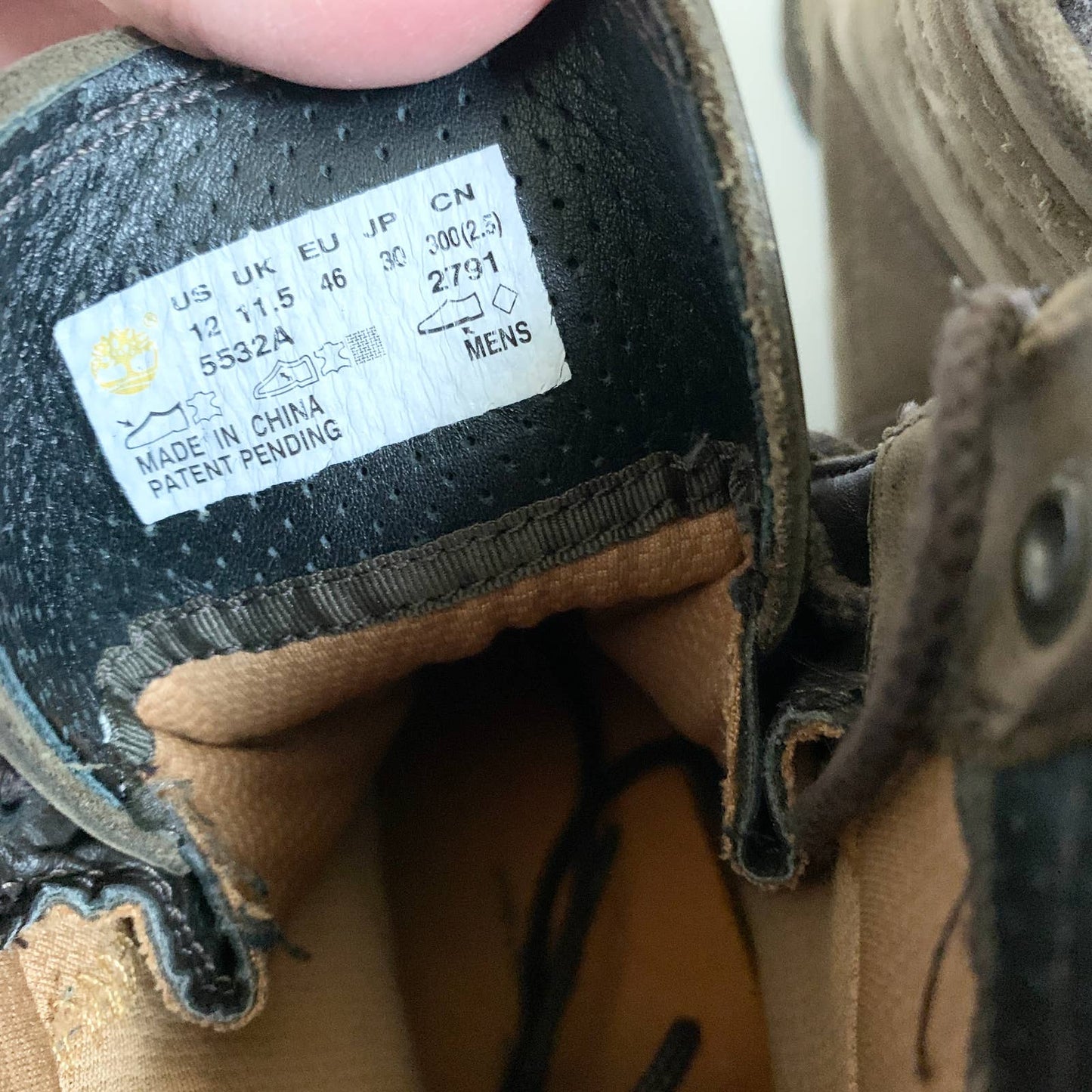 Timberland Chestnut Ridge Moc Toe Waterproof Hunting Work Boot Mens 12 5532A