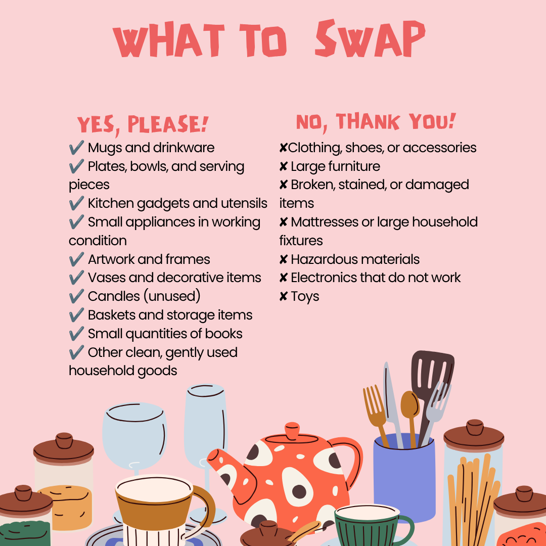 Akron Housewares Swap Registration