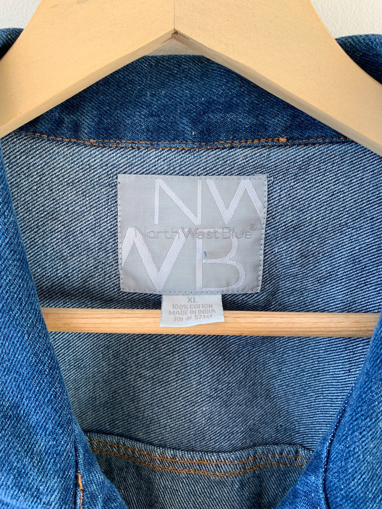 Vintage Northwest Blue Blue Jean Jacket XL