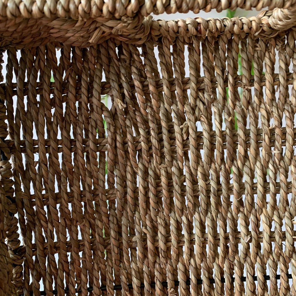 Boho Rectangle Medium Wicker Tray