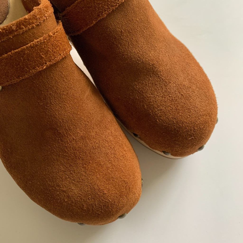 Gap Brown Suede Slip On Clog 6