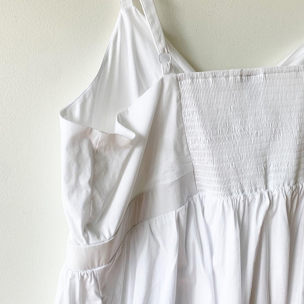Torrid White Bow Front Skater dress 3X Plus