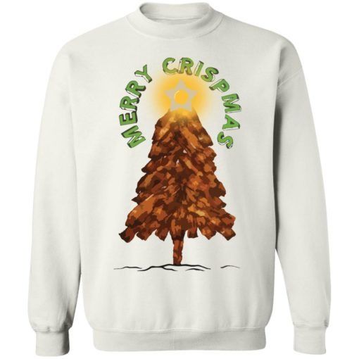 Merry Crispmas Bacon Eggs Christmas Sweatshirt