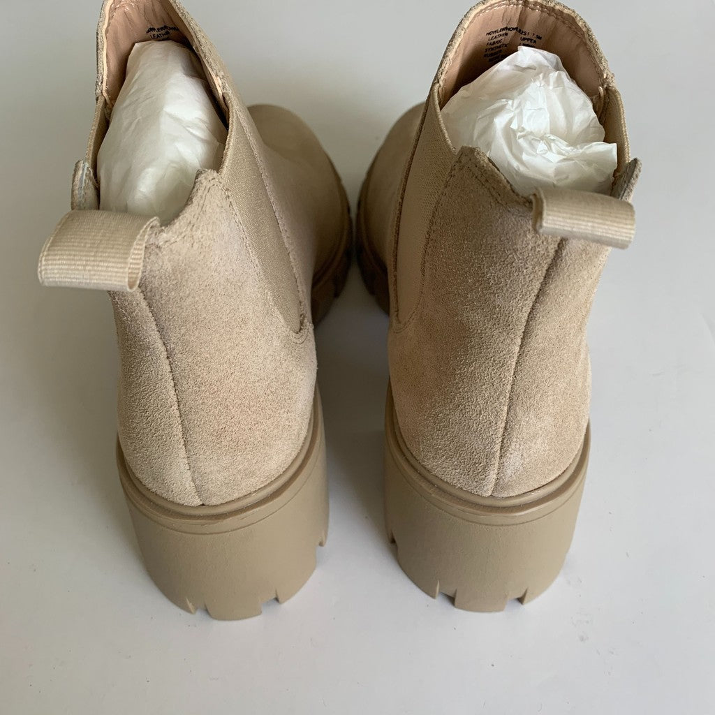 Steve Madden Howler Chelsea Sand Suede Boot 7.5