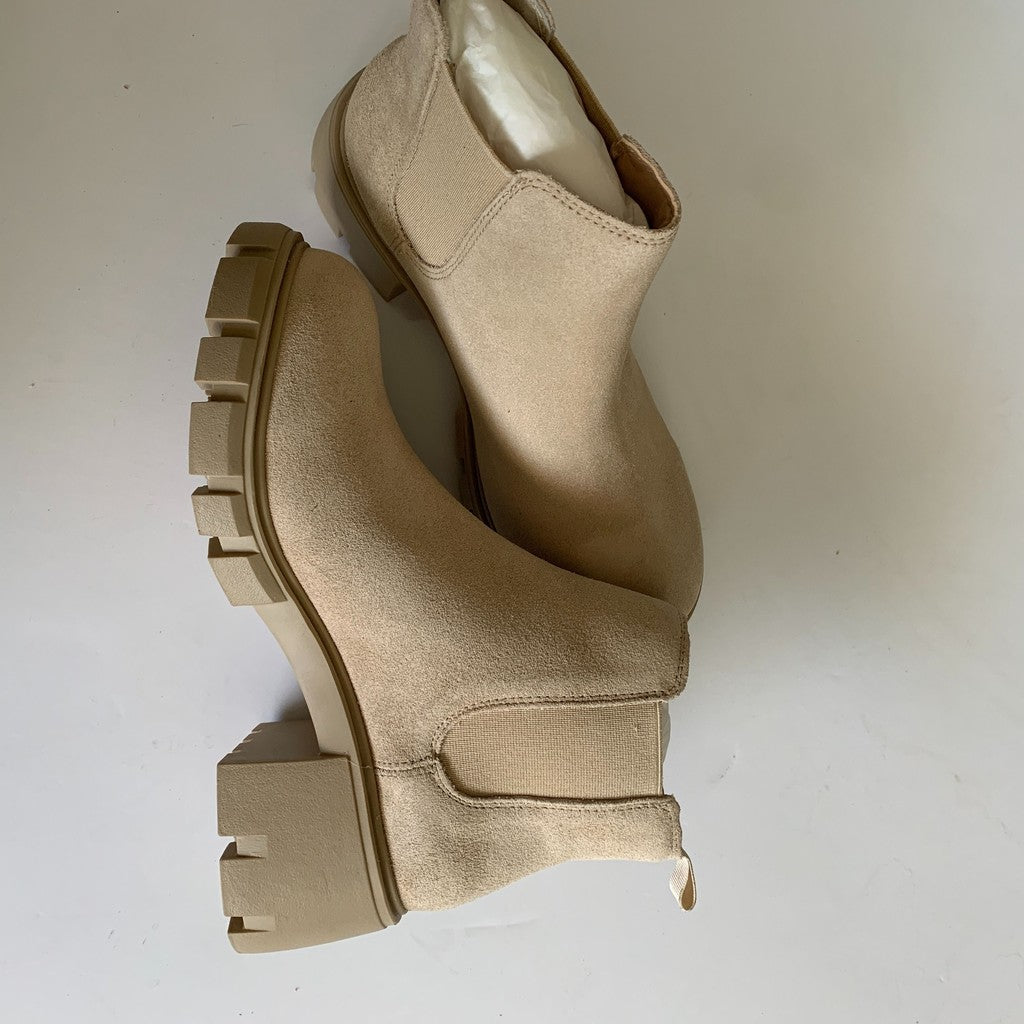 Steve Madden Howler Chelsea Sand Suede Boot 7.5