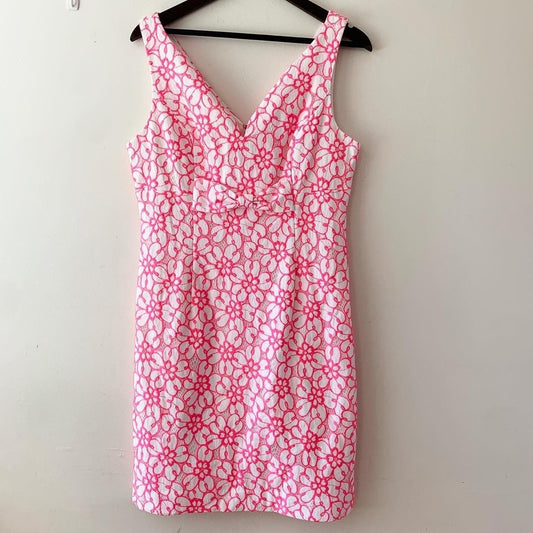 Lilly Pulitzer Women's Daena Floral Lace Dress 12