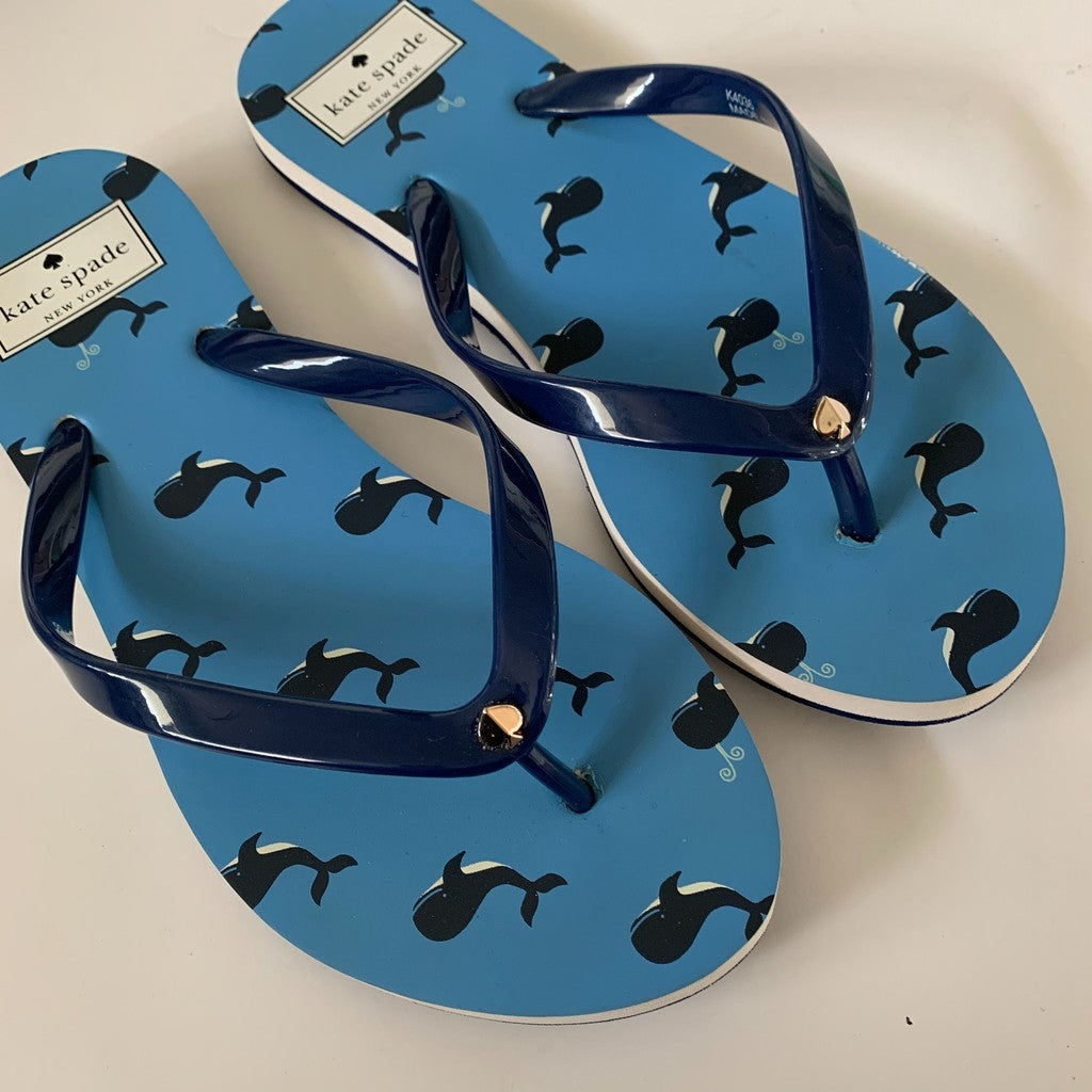 Kate Spade York Feldon Whale Flip Flop Thong Sandal