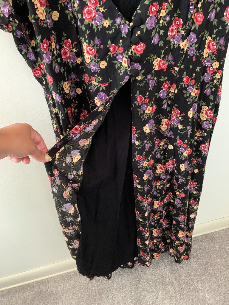 Cristin Stevens Multicolor Layered Maxi Dress