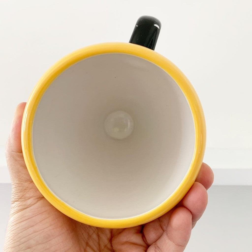 Candy Corn Halloween Ceramic Mug