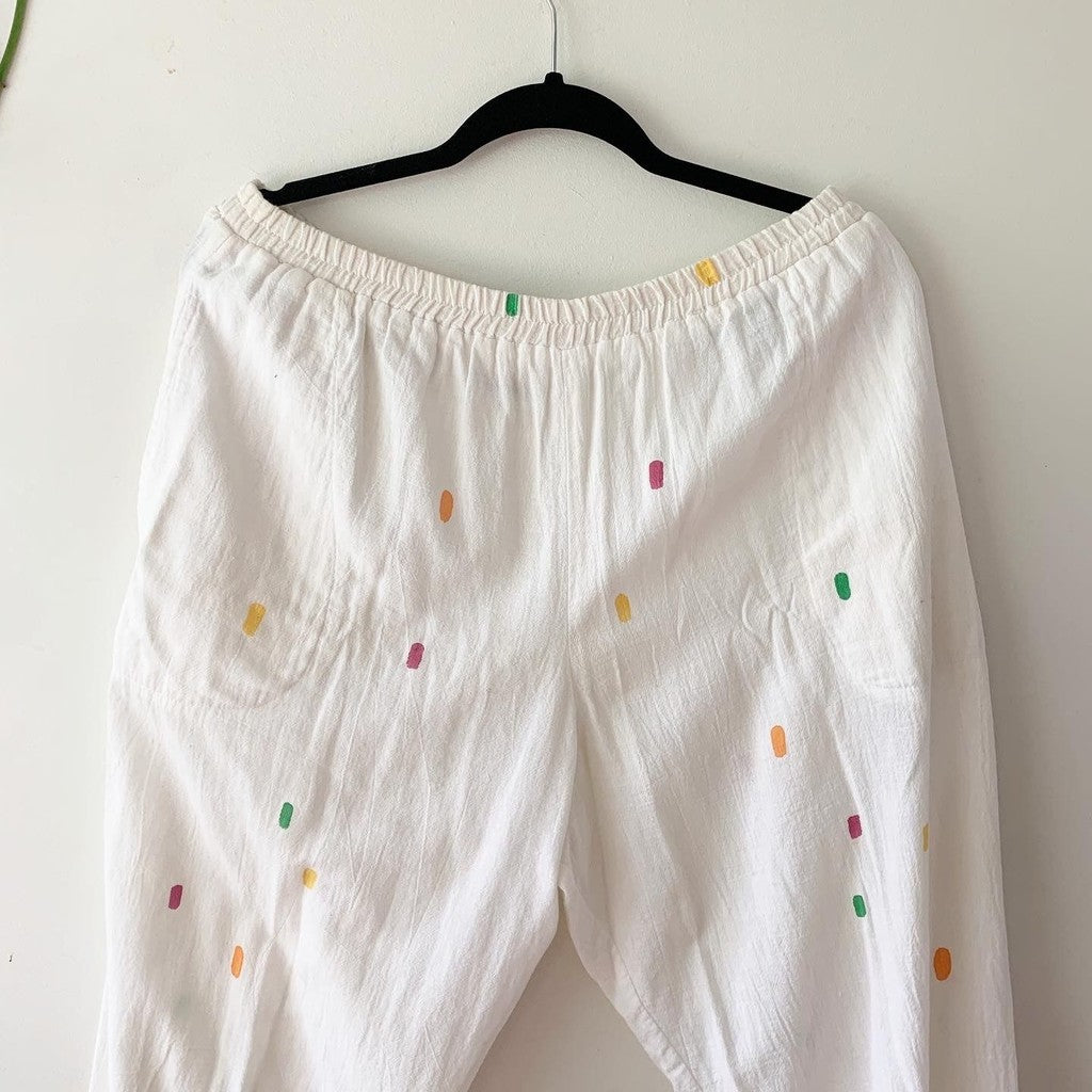 Vintage Valerie Lynn Relaxed Confetti Tapered Pants