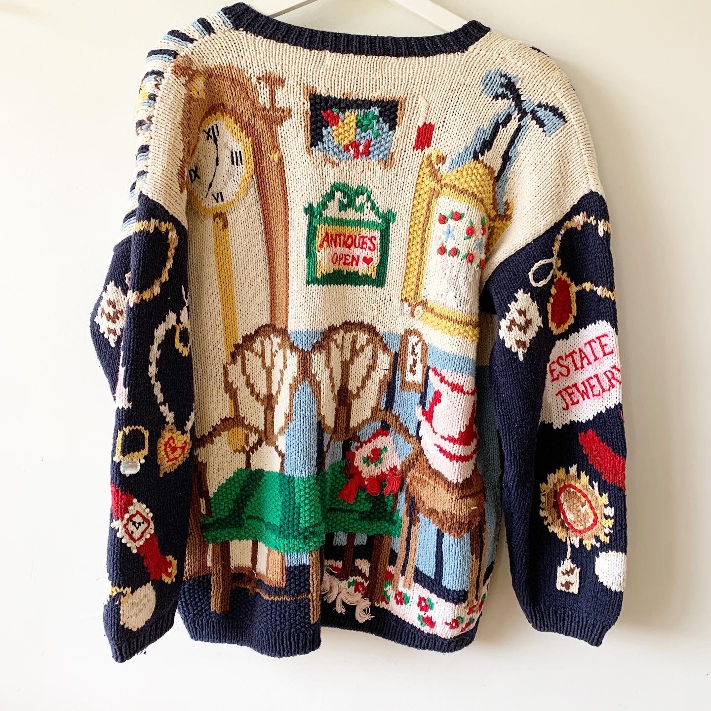 Vintage 90s Eagles Eye Estate Sale Knit Cardigan Sweater