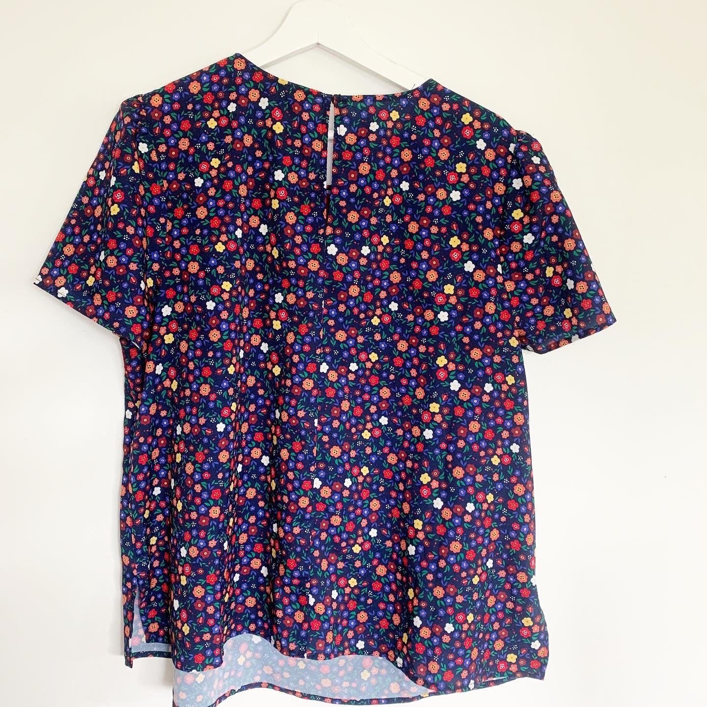 Eloquii Floral Bow Blouse