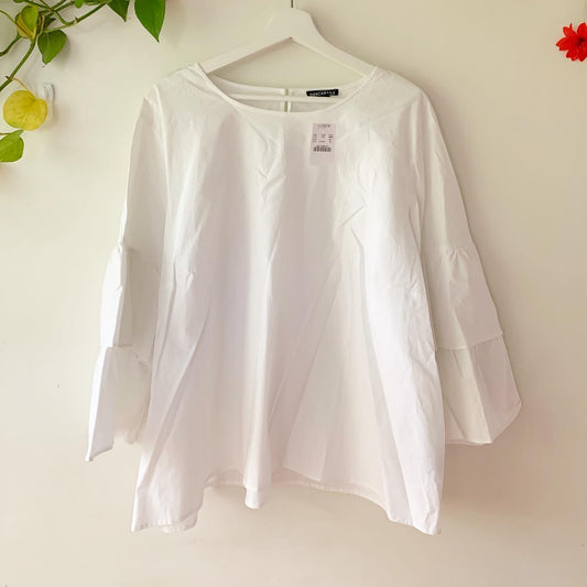 J.Crew Factory Mercantile Bell Sleeve Shirt, Size 24