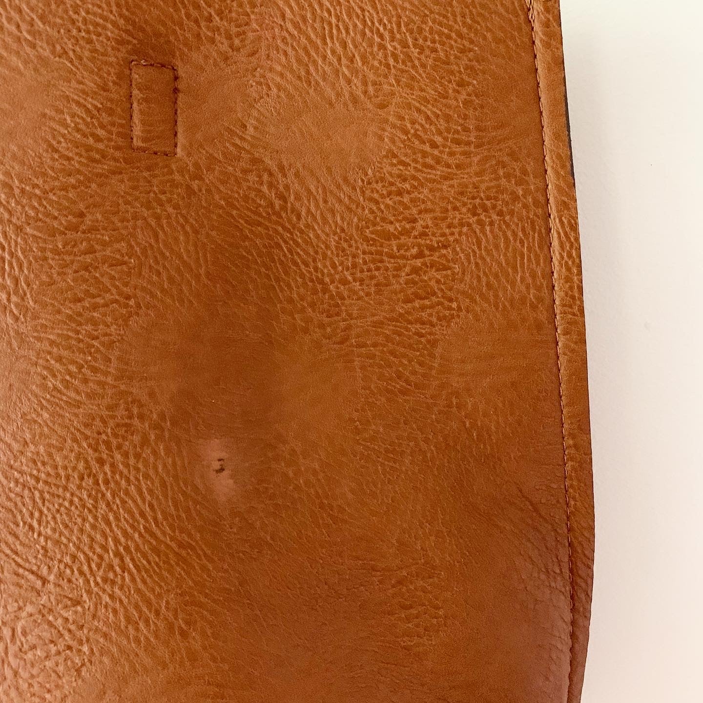 Reversible Oversized Brown Tan Laptop Tote Purse