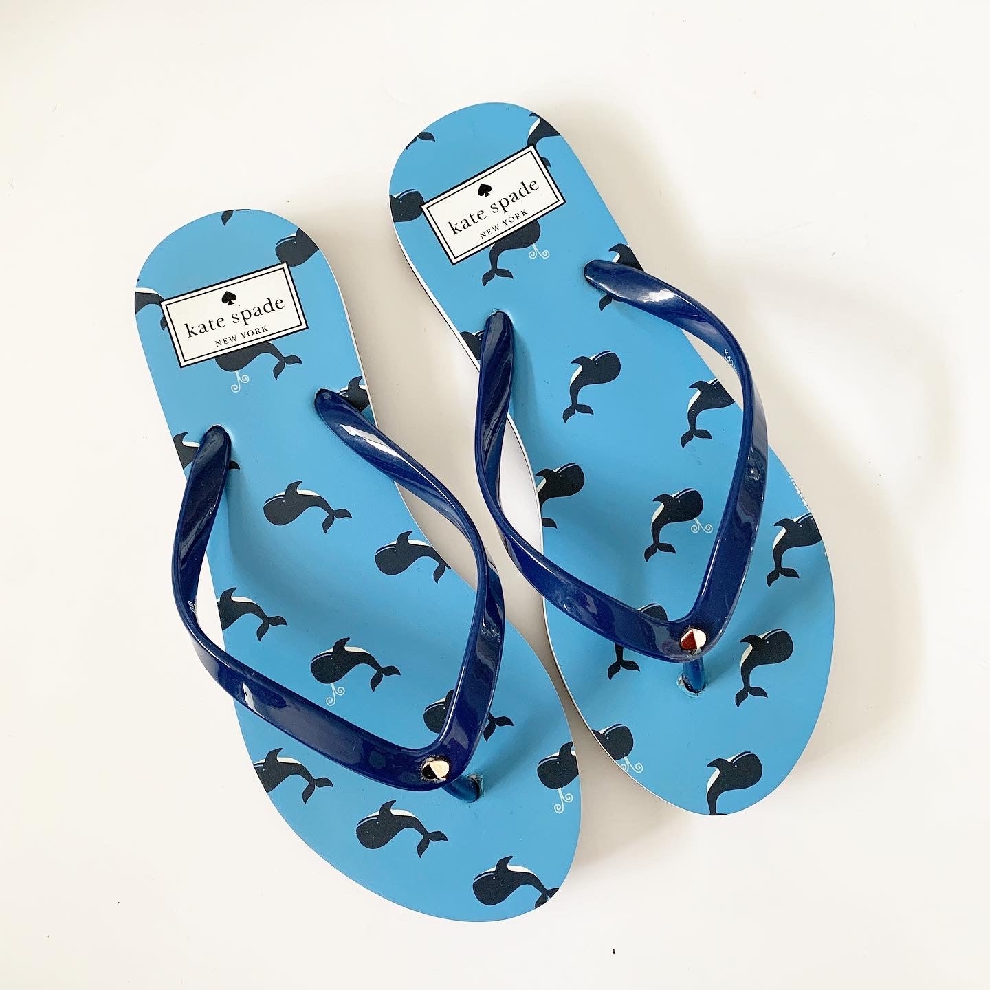 Kate Spade York Feldon Whale Flip Flop Thong Sandal