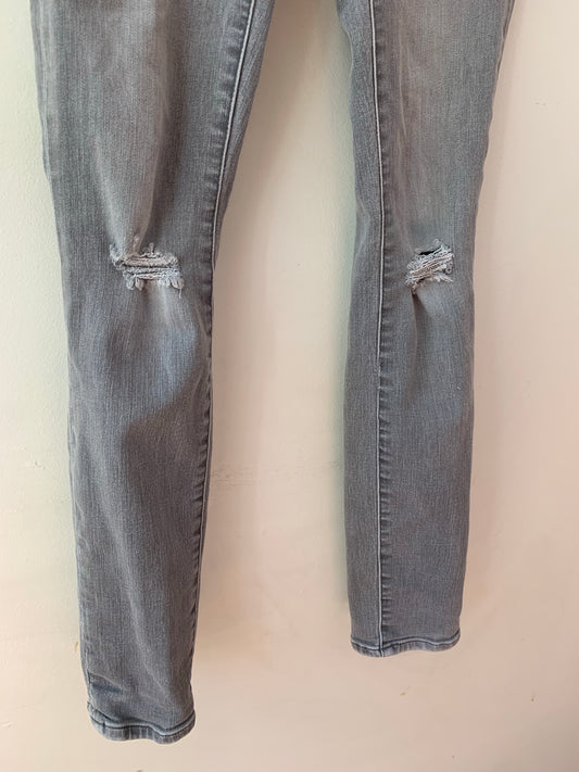 Athleta Scuptec Jeans, Gray, Size 6 Women's