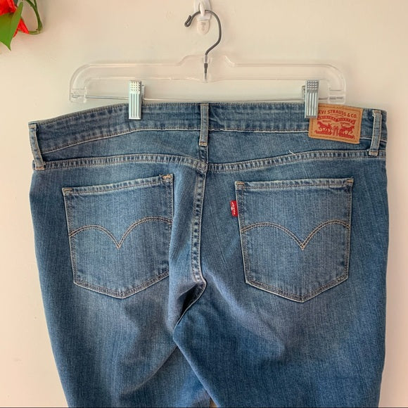 Levi's 711 Skinny Jeans, Size 32 (12) Women's, Blue