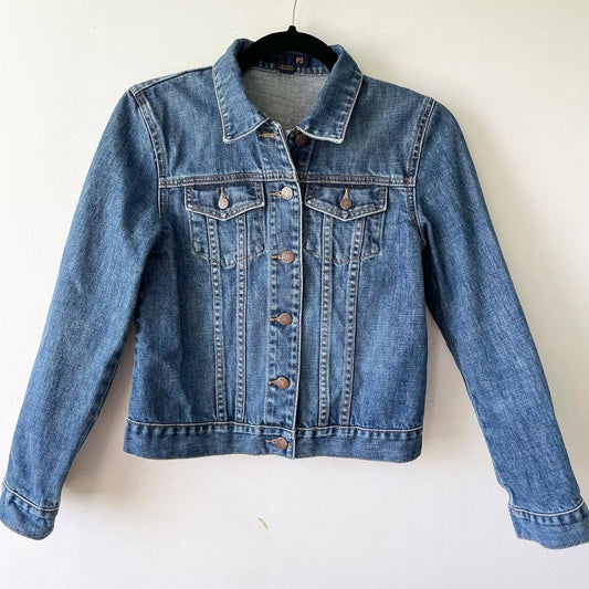 J. Crew Blue Denim Jean Jacket Petite 47669