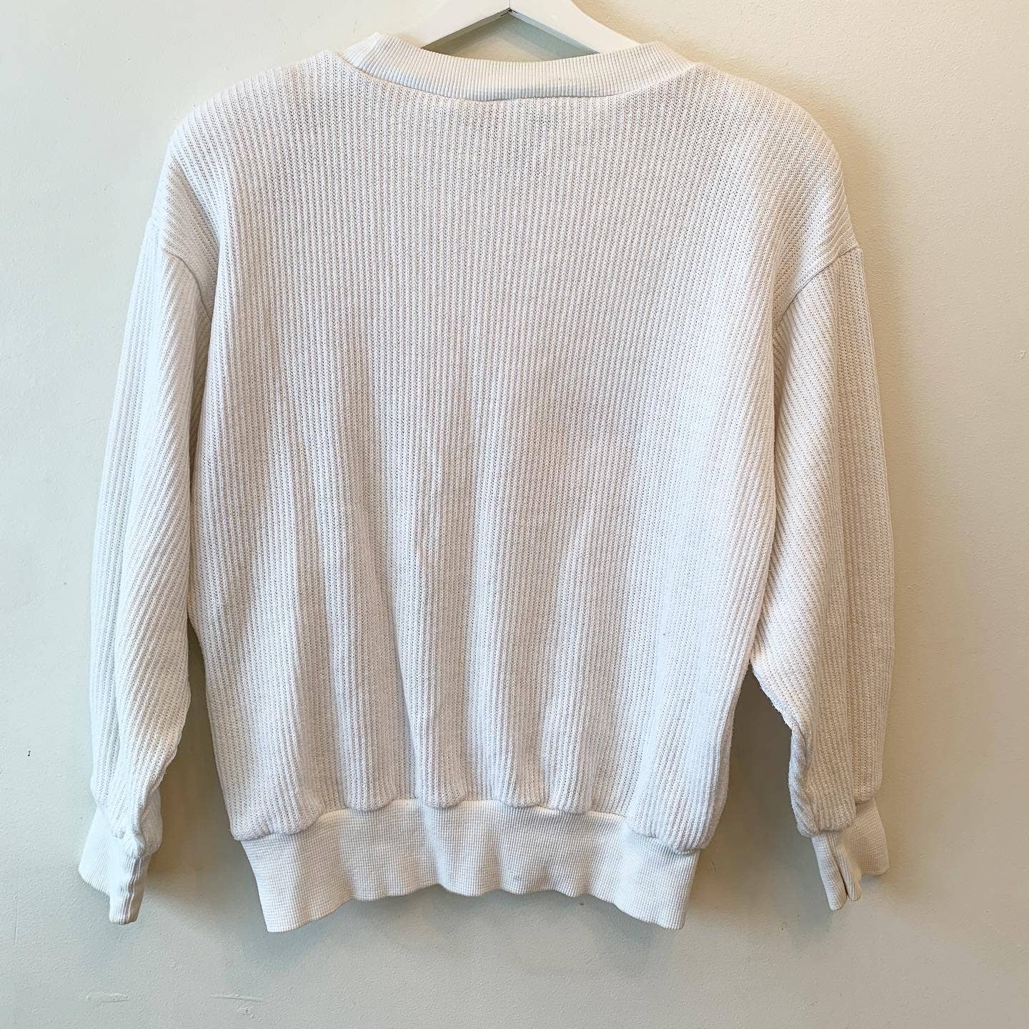 Vintage Novelty Stephanie House Print Knit Sweater